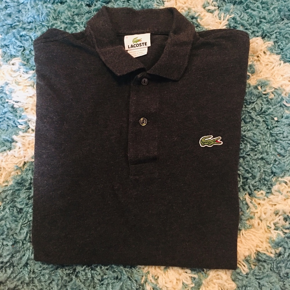 Lacoste short sleeved polo shirt size 5